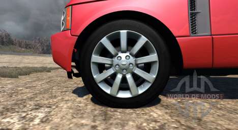 Range Rover Supercharged 2008 [Red] für BeamNG Drive