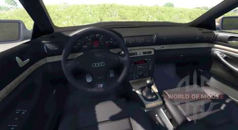 Audi S4 2000 [Pantone Violet C] pour BeamNG Drive