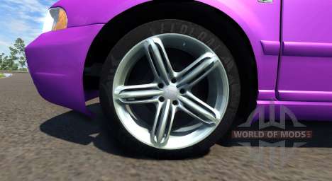 Audi S4 2000 [Pantone Purple C] pour BeamNG Drive