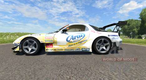 Mazda RX-7 Drift Arial pour BeamNG Drive