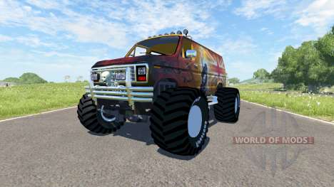Ford E-250 Monster pour BeamNG Drive