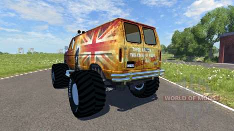 Ford E-250 Monster für BeamNG Drive