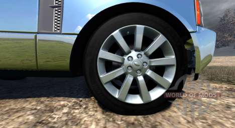 Range Rover Supercharged 2008 [Chrome] pour BeamNG Drive