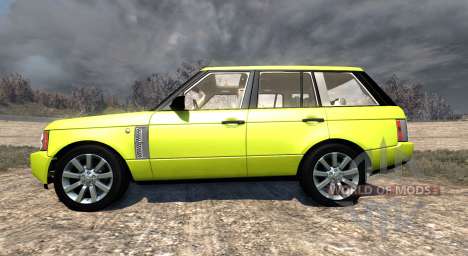 Range Rover Supercharged 2008 [Yellow] für BeamNG Drive