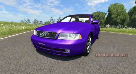 Audi S4 2000 [Pantone Violet C] für BeamNG Drive
