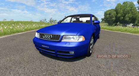 Audi S4 2000 [Pantone Reflex Blue C] für BeamNG Drive