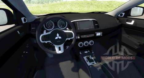 Mitsubishi Lancer Evolution X pour BeamNG Drive