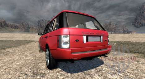 Range Rover Supercharged 2008 [Red] pour BeamNG Drive