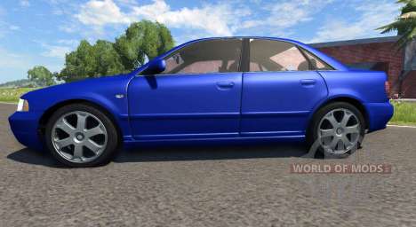 Audi S4 2000 [Pantone Reflex Blue C] pour BeamNG Drive