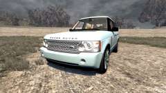 Range Rover Supercharged 2008 [White] pour BeamNG Drive