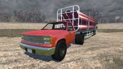Gavril D-Series full size logging trailer pour BeamNG Drive