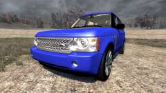 Range Rover Supercharged 2008 [Blue] für BeamNG Drive