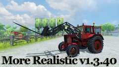 More Realistic v1.3.40 für Farming Simulator 2013