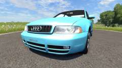 Audi S4 2000 [Pantone Blue 0821 C] pour BeamNG Drive