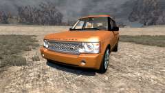 Range Rover Supercharged 2008 [Orange] für BeamNG Drive
