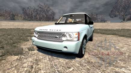 Range Rover Supercharged 2008 [White] pour BeamNG Drive
