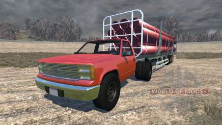 Gavril D-Series full size logging trailer pour BeamNG Drive