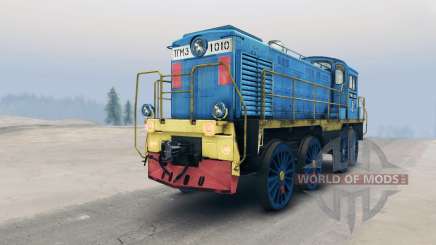 Locomotive TGM pour Spin Tires