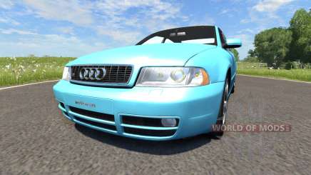 Audi S4 2000 [Pantone Blue 0821 C] pour BeamNG Drive