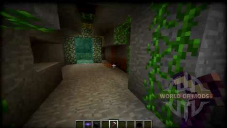 Grotte monde pour Minecraft