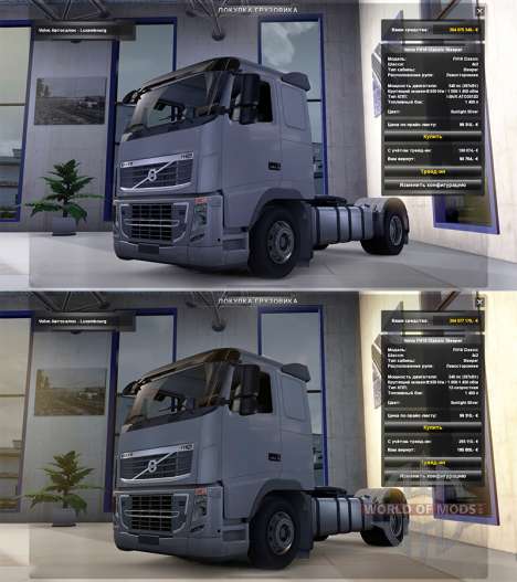 Physique réaliste v1.3 pour Euro Truck Simulator 2