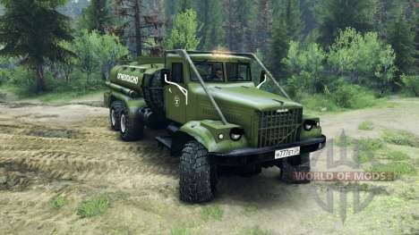 KrAZ-255B AC 8.5 Inflammable v2.0 pour Spin Tires