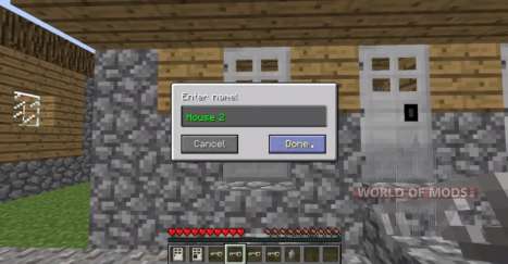 Tür-code für Minecraft