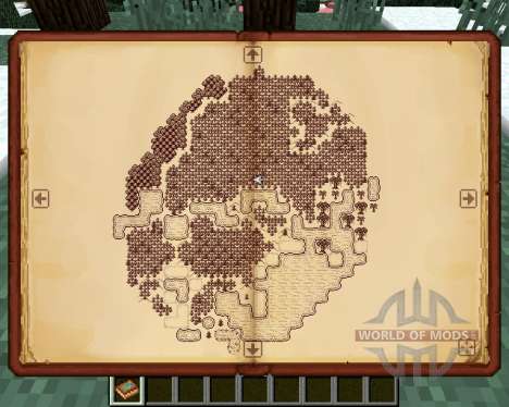 Antique Atlas pour Minecraft