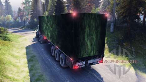 Semi-camouflage pour Spin Tires
