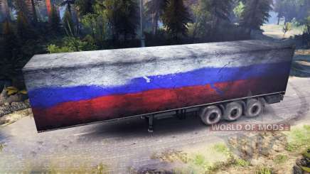 Semi-Remorque Russie pour Spin Tires