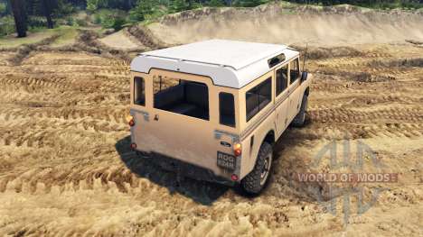 Land Rover Defender Sand für Spin Tires