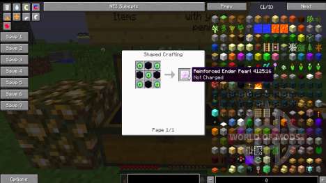 Les amulettes pour Minecraft