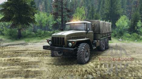 Ural-4320-Chassis für Spin Tires