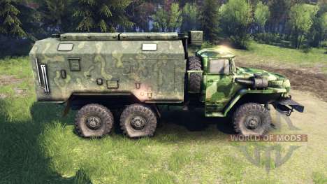 Ural-4320 camo v1 für Spin Tires