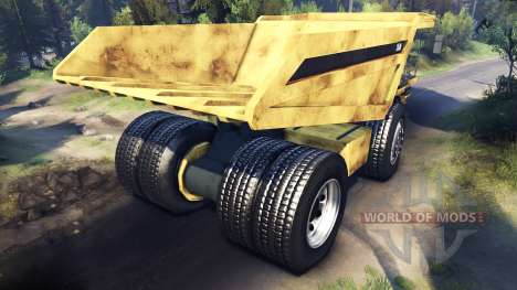 Dump truck [mise à Jour] pour Spin Tires