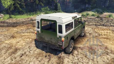 Land Rover Defender Green pour Spin Tires