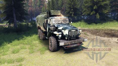 Ural-4320 camo v3 pour Spin Tires