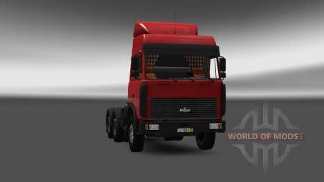MAZ 5432 v4.0 pour Euro Truck Simulator 2