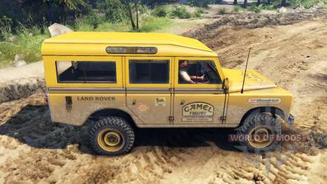 Land Rover Defender Camel Trophy Siberia für Spin Tires