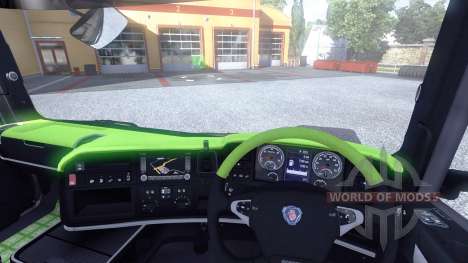 De l'intérieur pour Scania-Acide- pour Euro Truck Simulator 2
