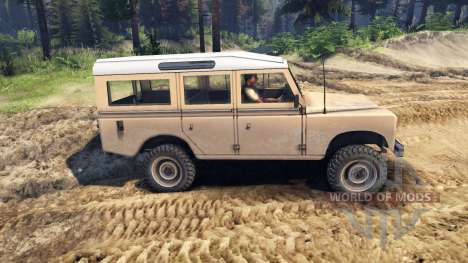 Land Rover Defender Sand pour Spin Tires
