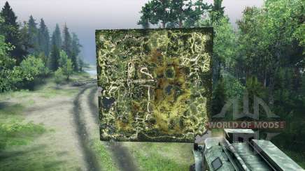 Holographique carte du Forestier pour Spin Tires