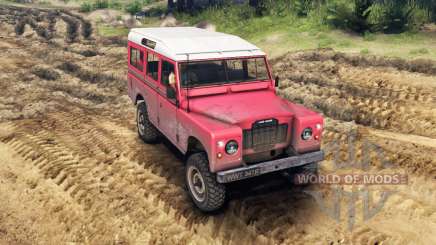 Land Rover Defender Red pour Spin Tires