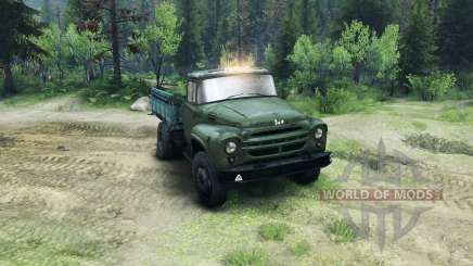 ZIL-130 in einer neuen Farbe für Spin Tires