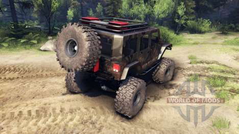 Jeep Wrangler Unlimited SID Fabtech pour Spin Tires