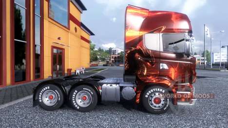 Farbe-Dragon - LKW Scania für Euro Truck Simulator 2