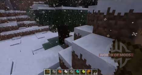 Chutes de neige pour Minecraft