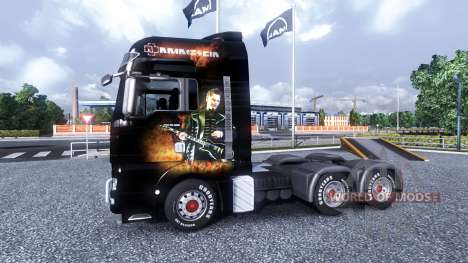 Farbe-Rammstein - über die LKW-MANN für Euro Truck Simulator 2