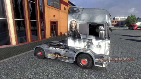 Farbe-Fluch der Karibik - on-Zugmaschine Scania für Euro Truck Simulator 2