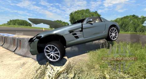 Mercedes-Benz SLS AMG pour BeamNG Drive